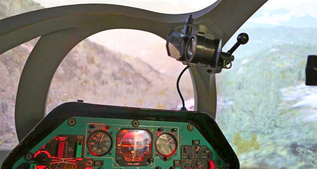 Тренажер боевого вертолёта Ми-24