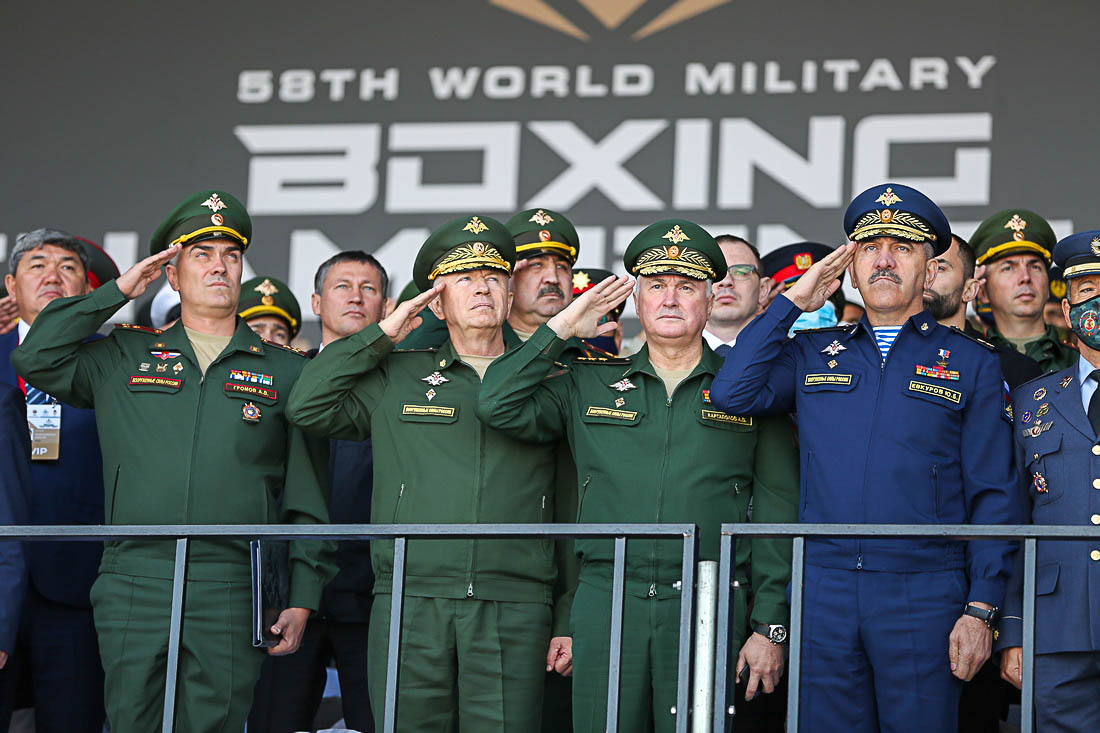 Старт Чемпионату мира Международного совета военного спорта по боксу