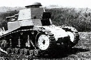 Опытный танк МС-1 во время испытаний под Немчиновкой